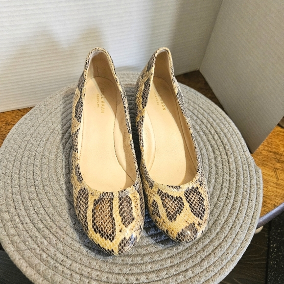 Cole Haan Shoes - Snakeskin Patterned Women's Wedges Cole Haan NWOT